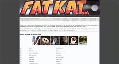 Desktop Screenshot of fatkat.be
