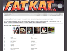 Tablet Screenshot of fatkat.be